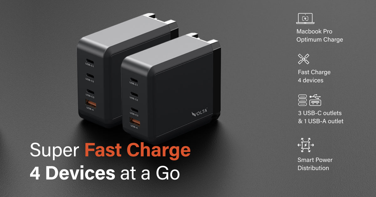 Introducing the VOLTA GIGA GaN Charger