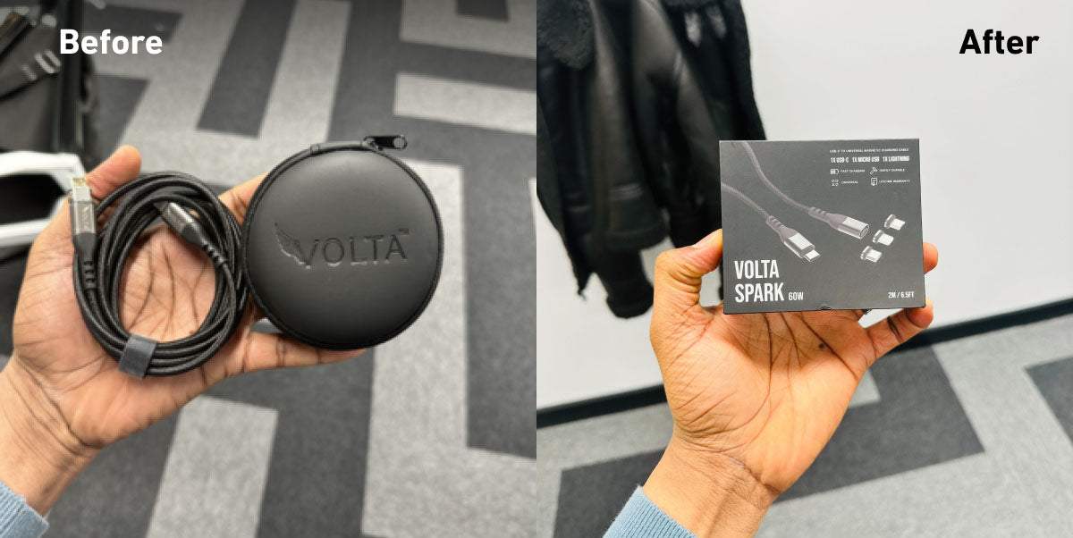 The New Volta Eco-Friendly Packaging