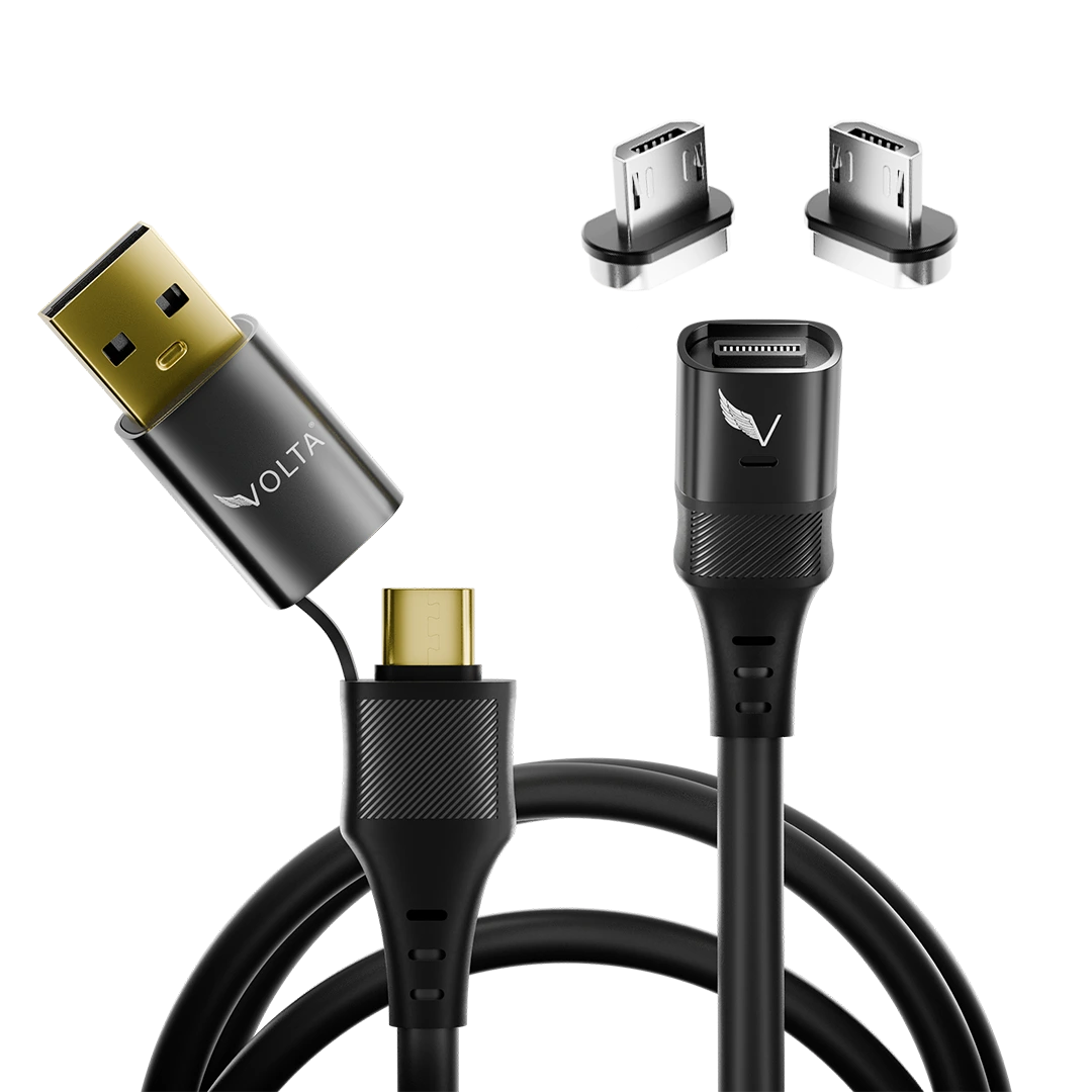 Volta Max 240W Cable Set, Red