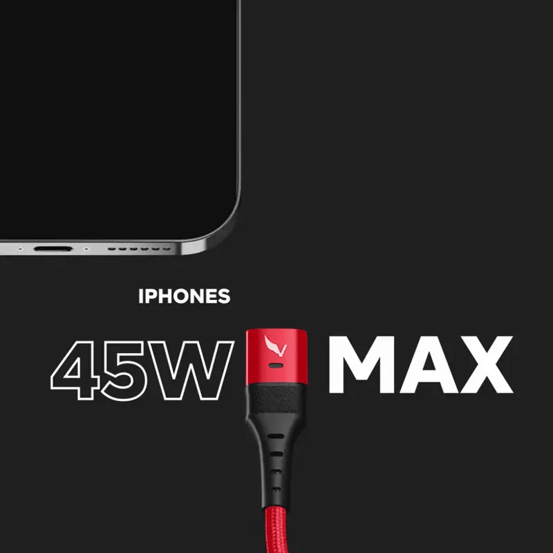 Volta Max 240W Cable Set, Red