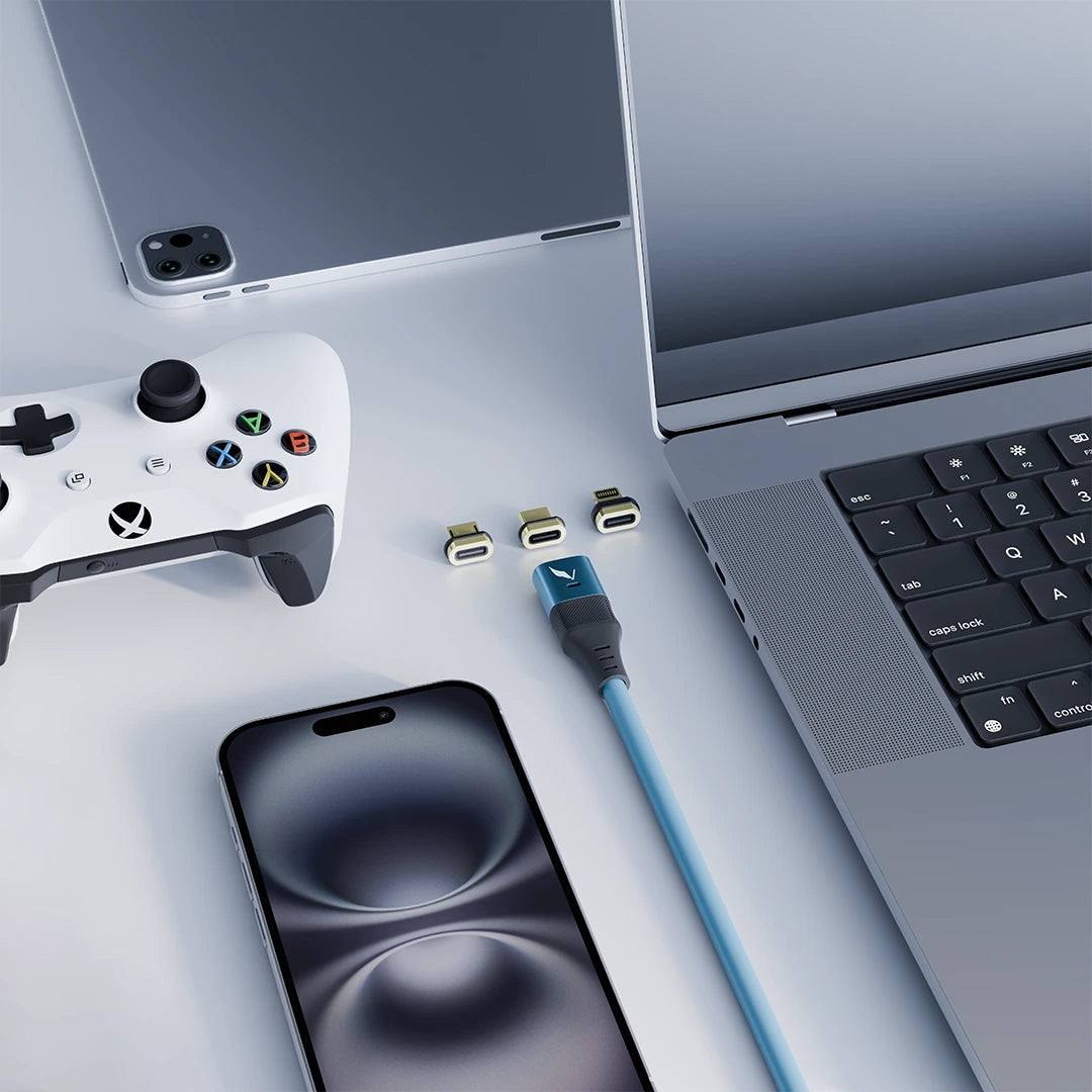 Volta max cable teal blue