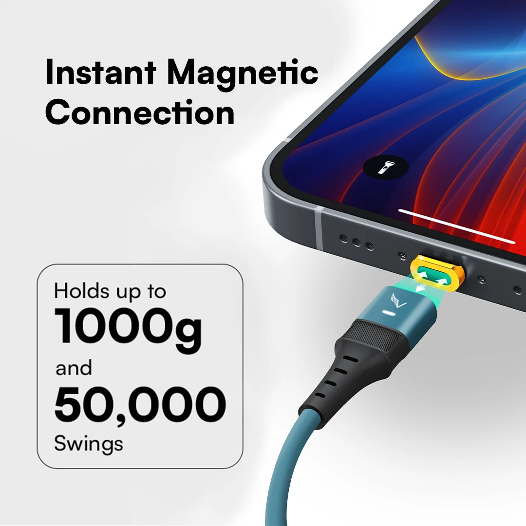 Volta max cable teal blue