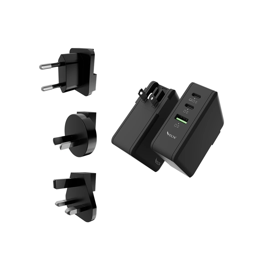 Volta Giga 100W USB-C GaN Charger 3-Port Fast Charger for Laptops & Phones