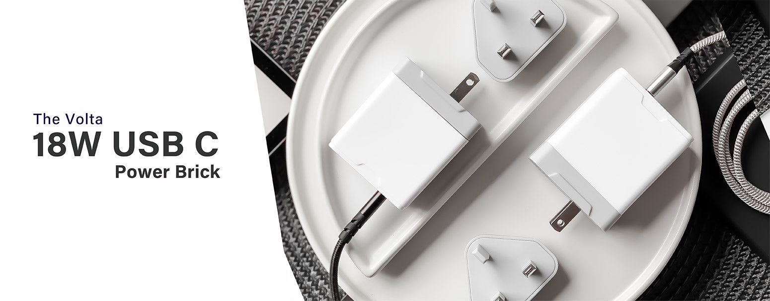 Introducing the Volta 18W Compact USB Type C Power Delivery Charger