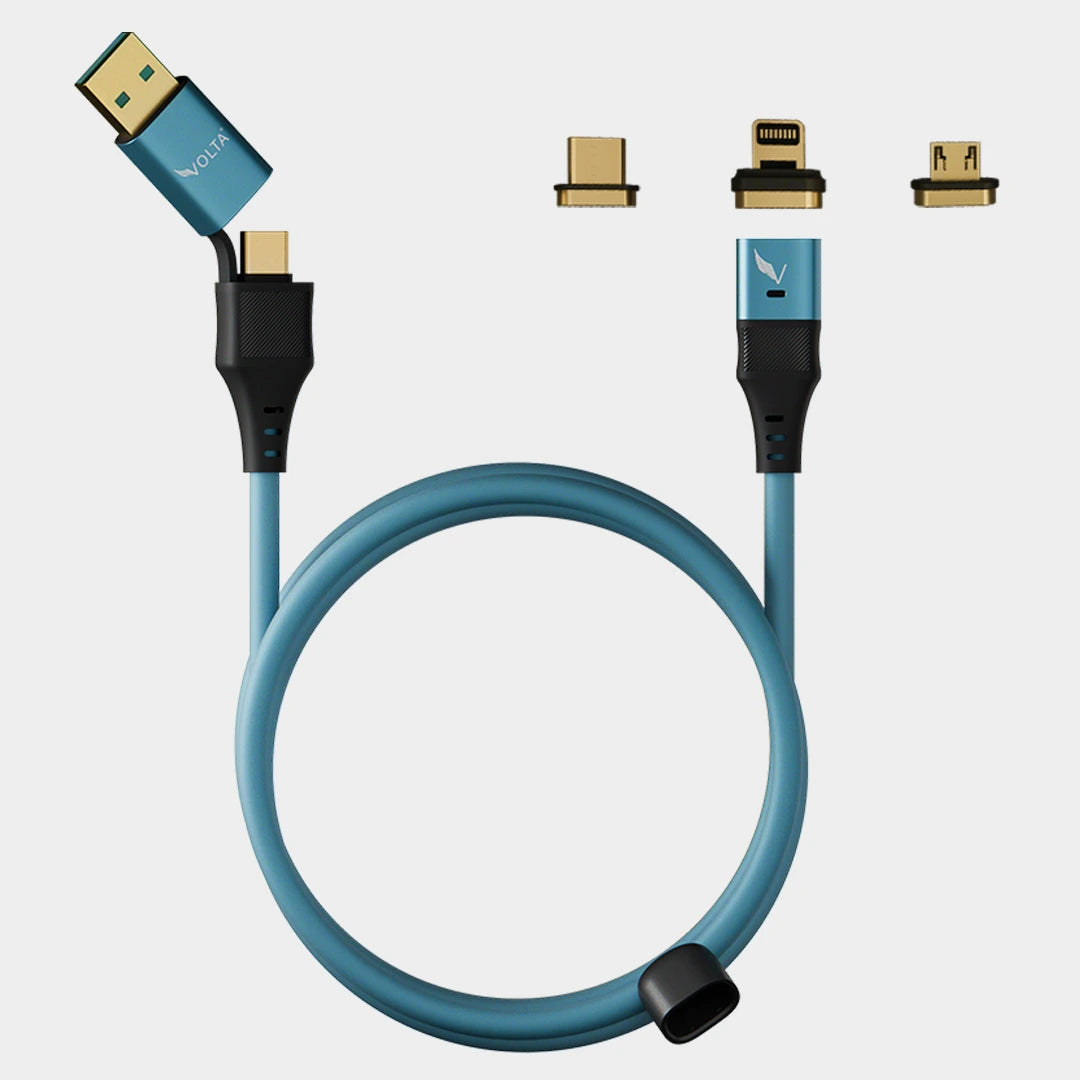 Volta max cable teal blue 