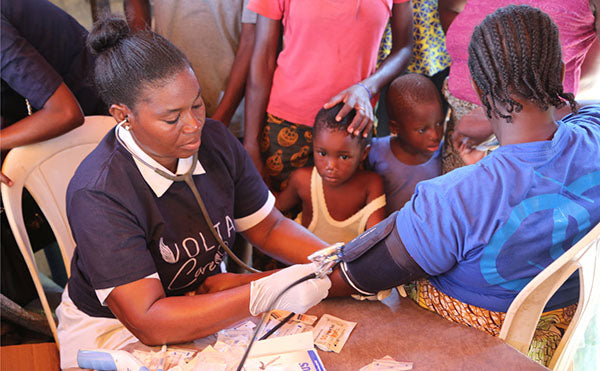 Volta Care medical outreach in Lagos, Nigeria.