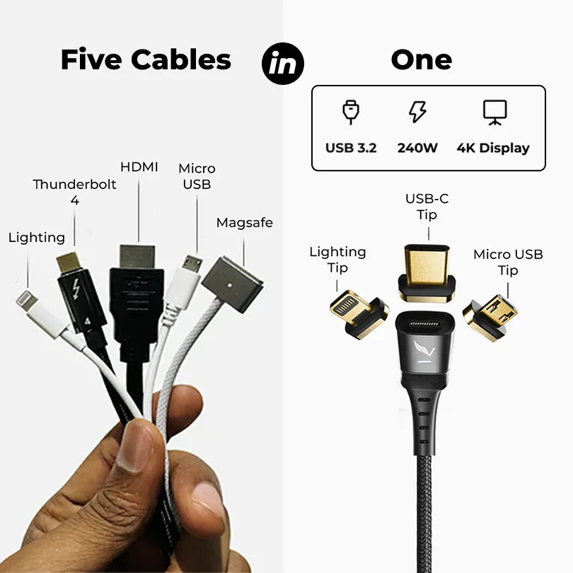 Volta MAX Cable (Nylon Braided)