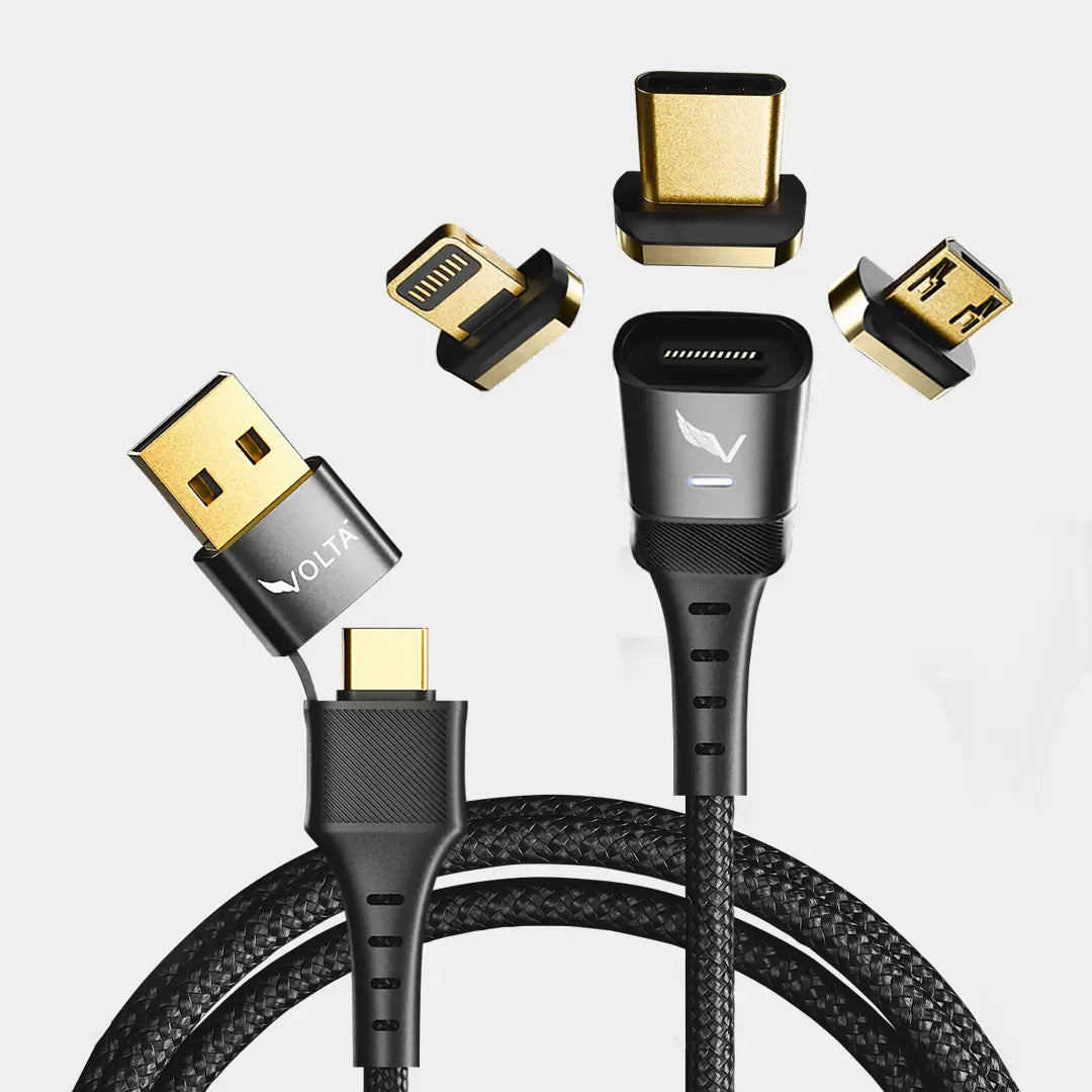 Volta MAX - 240W USB-C Magnetic Charging Cable (Nylon Braided)